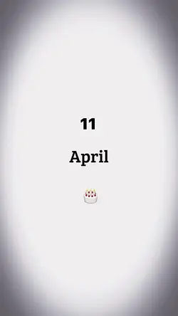 HBD 11 April 2022