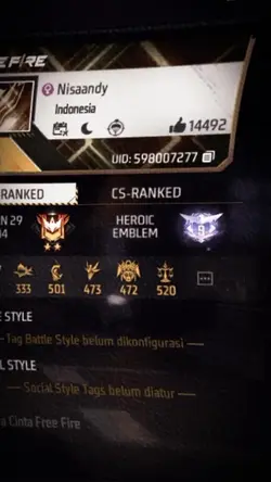 Profil ff berjalan