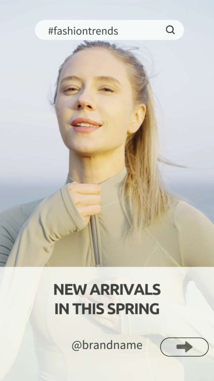 Minimalist Display for Yoga Suits