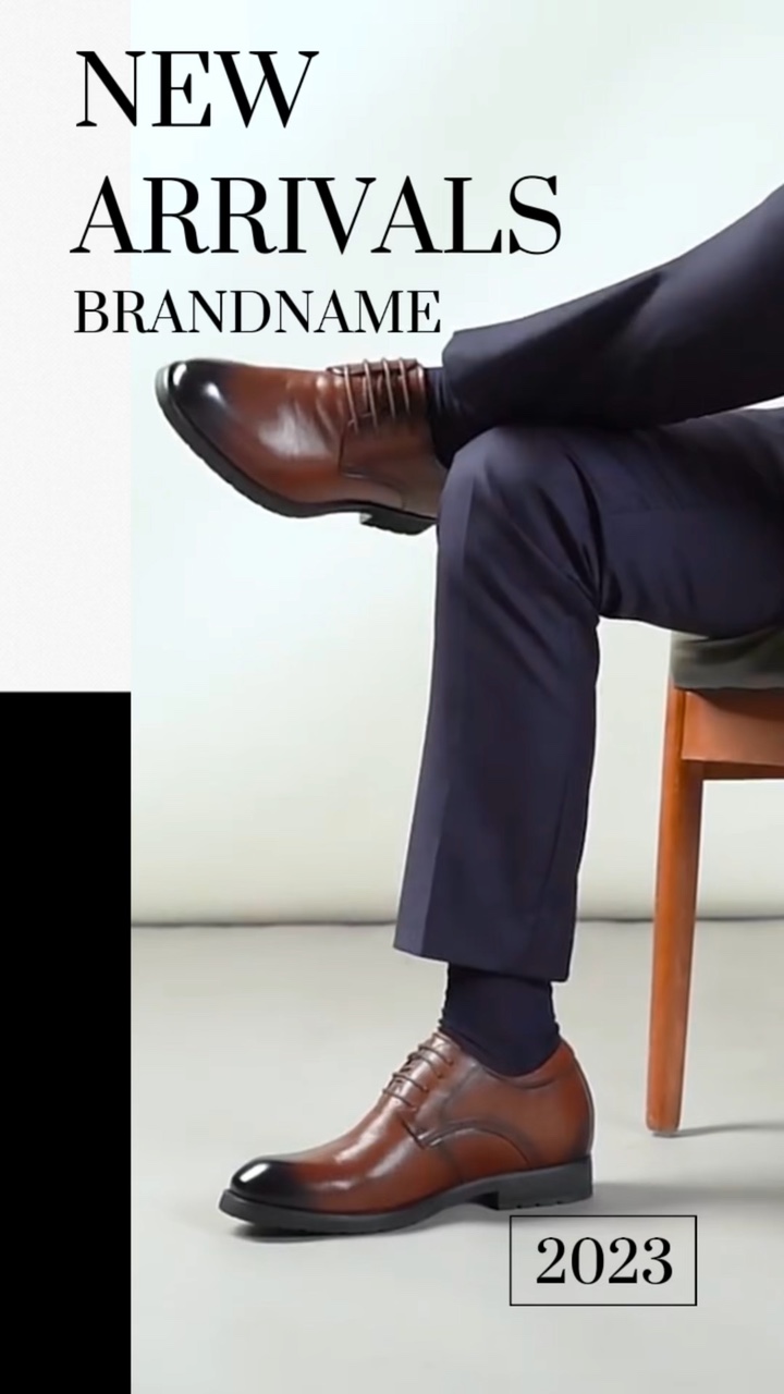 Men's Leather Shoes Display