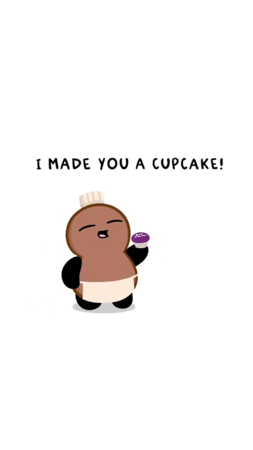 HERE'S UR CUPCAKE!