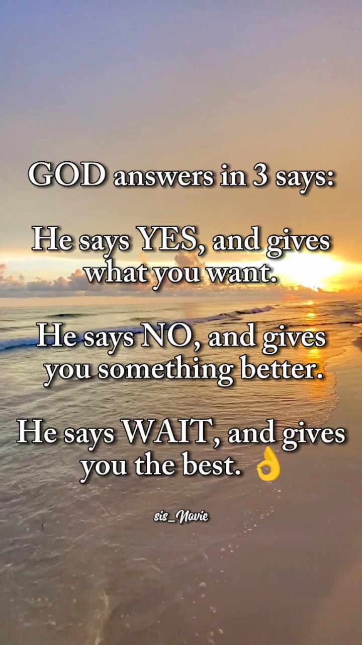 GOD HEARS YOU