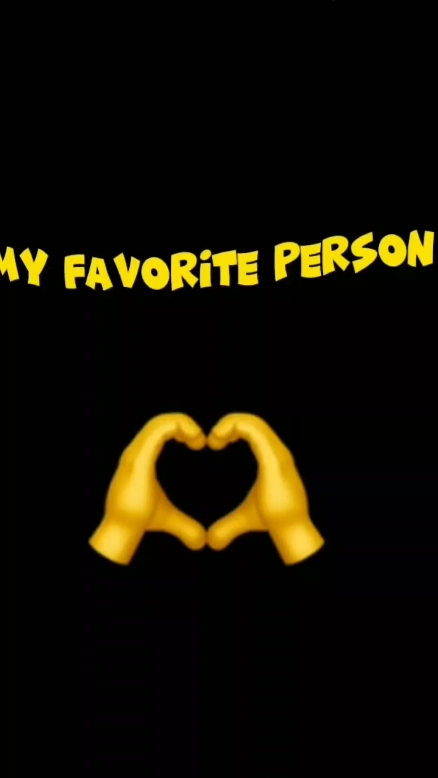 #myfavoriteperson