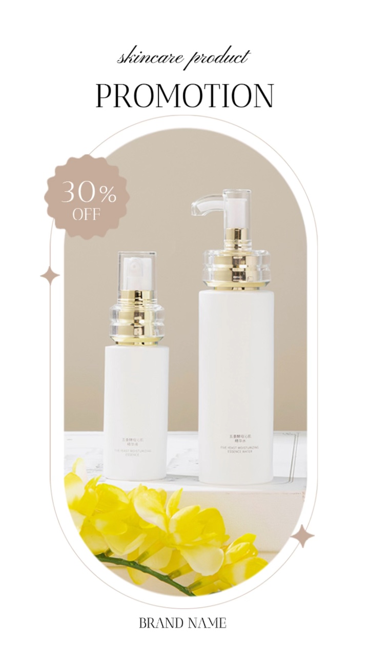 Promotion des produits de soin de la peau