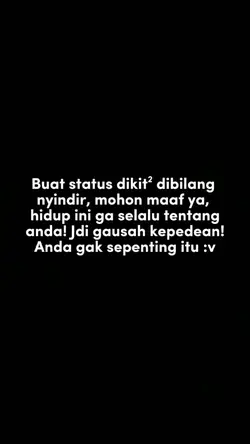 bikin status dikira