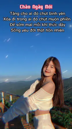 Chúc bạn 1 ngày mới