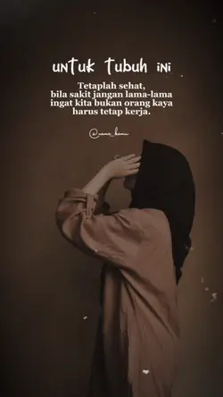Untuk tubuhku 