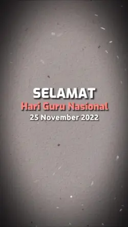 Selamat Hari Guru