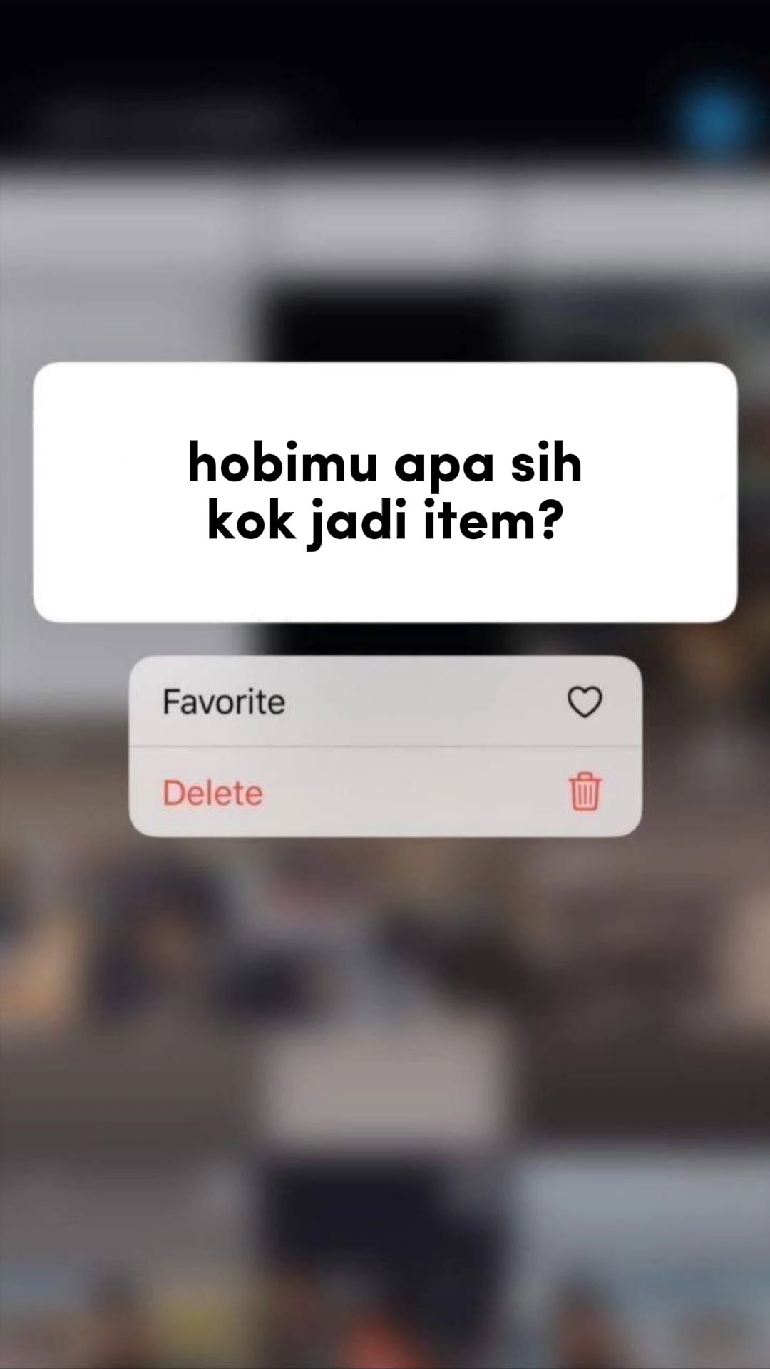 hobimu apa sih