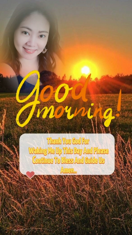Magandang Template ng Umaga