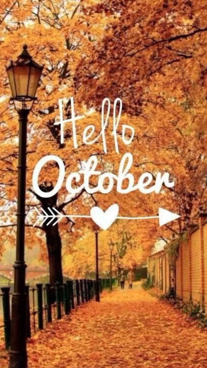 Bienvenido octubre 