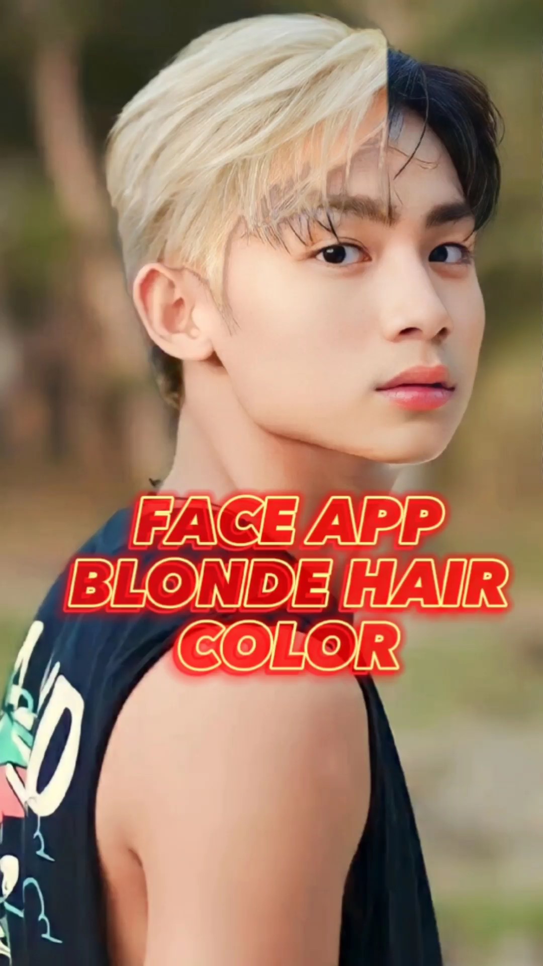 FACEAPP BLOND HAIR