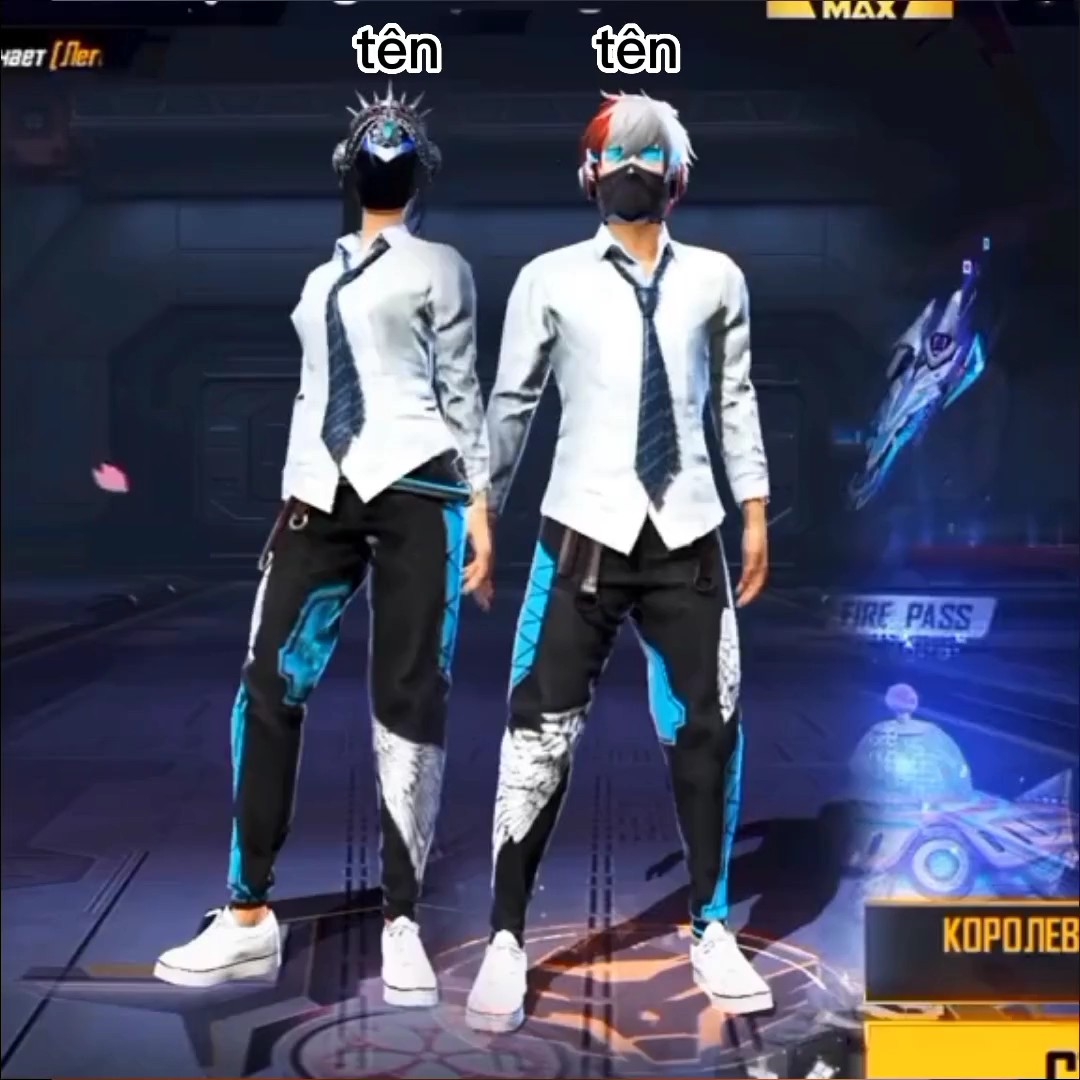mẫu Free Fire 