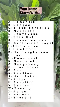 Nama korang mula