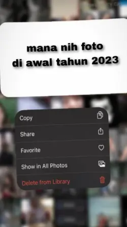 foto di awal tahun