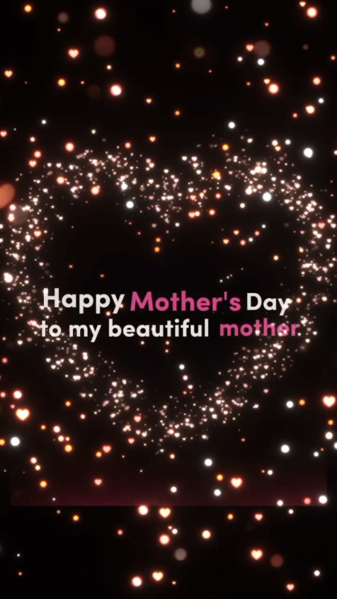 Feliz día de la madre 