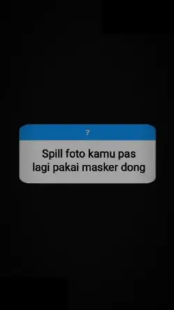 spill Pakai Masker