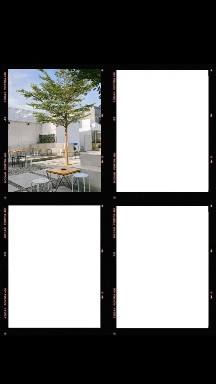 Template bingkai kodak