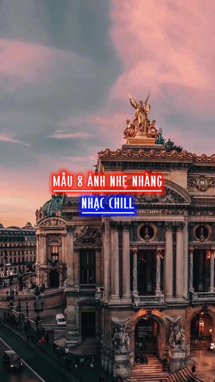 Mẫu 8 ảnh nhẹ nhàng
