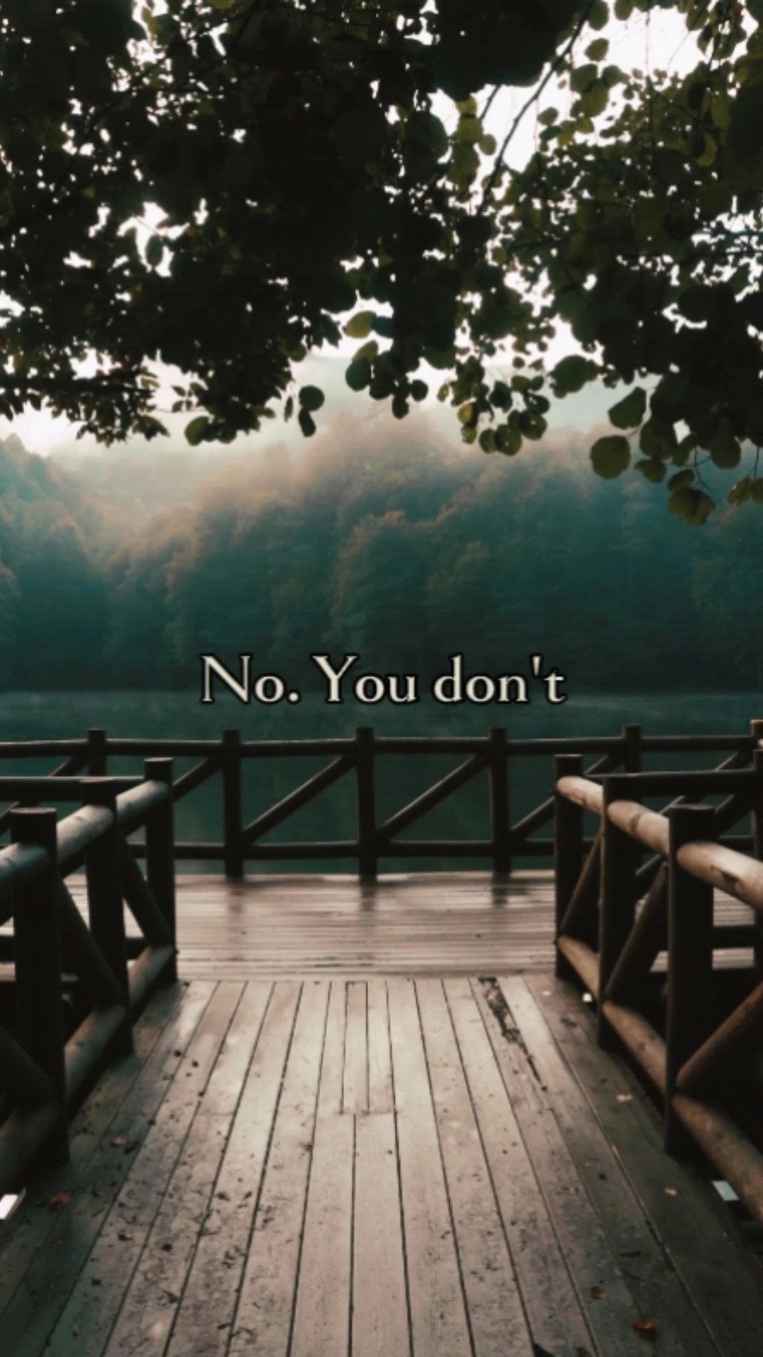 No. Tú no