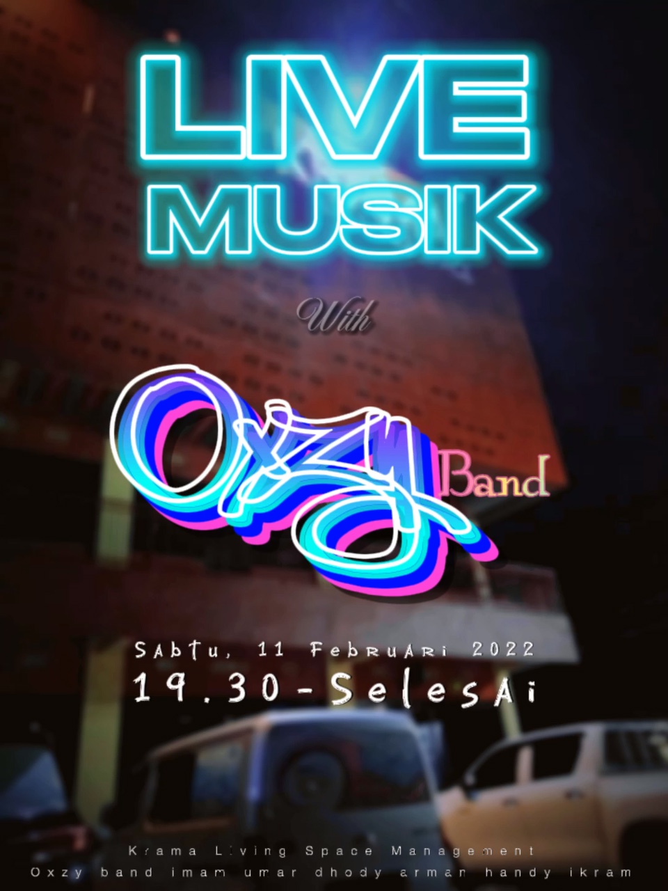 Música ao vivo da banda