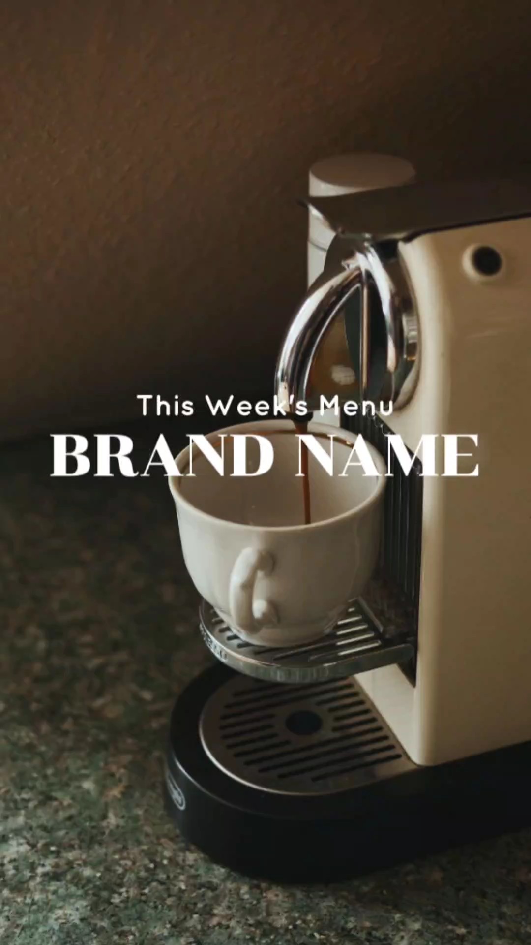 Venha tomar uma xícara de café