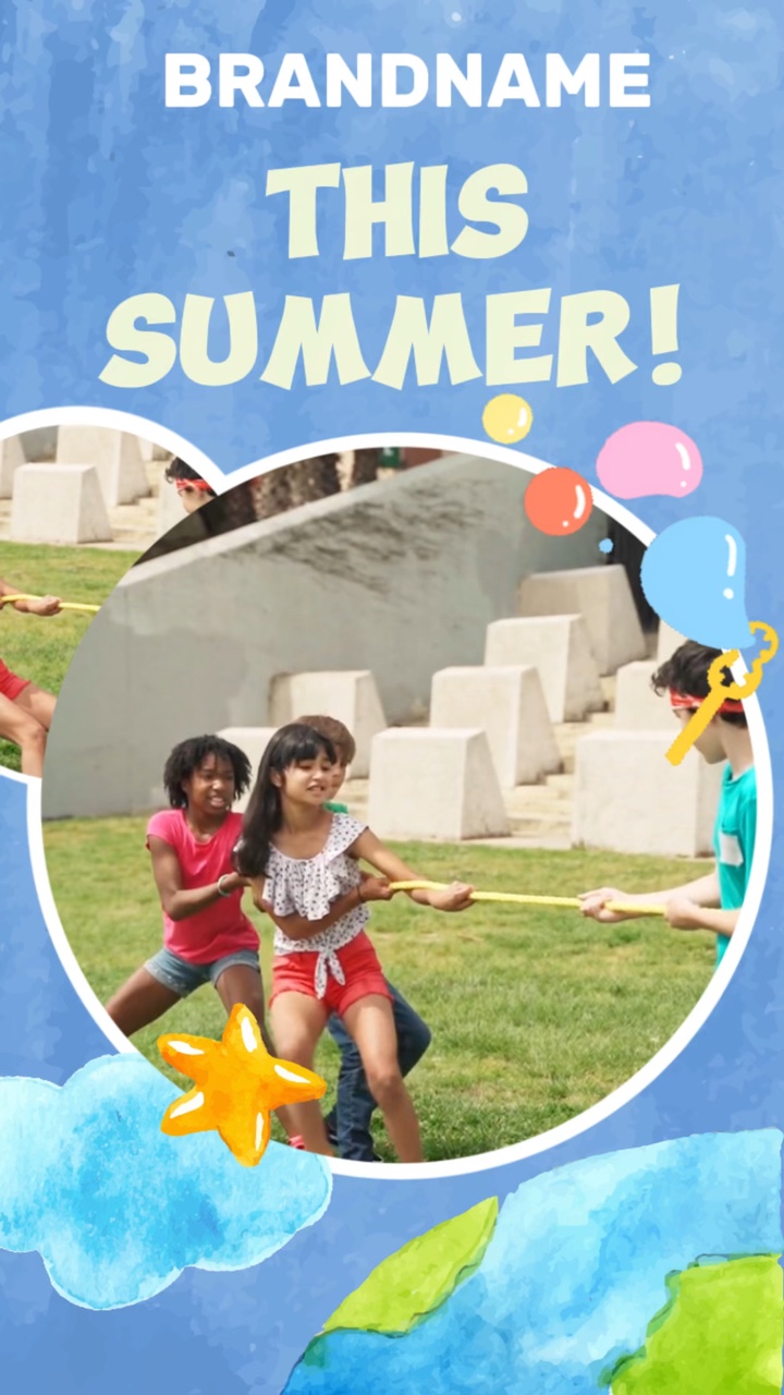 Summer Camp Promotion Template