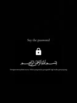 say the password