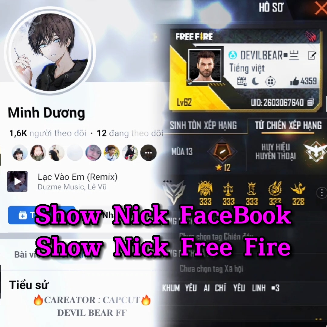 Show Nick FB & FF