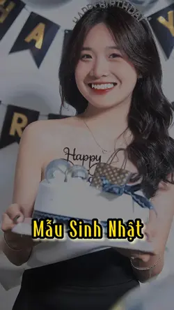 Mẫu Sinh Nhật 2 ảnh