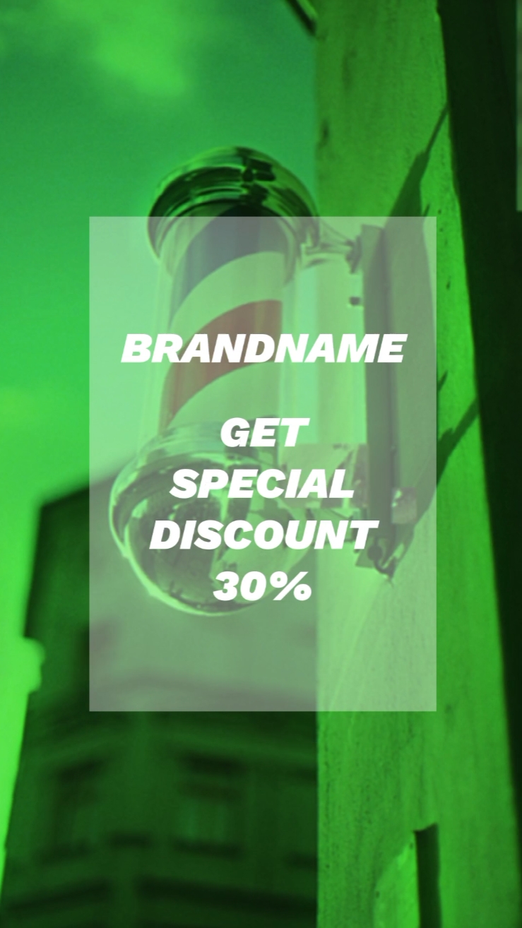Special Discount For Men's Haircut