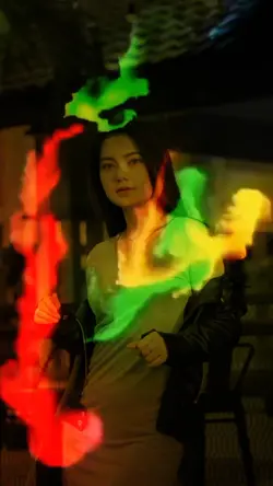 Asap warna warni
