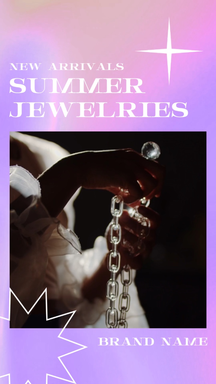 New Jewleries Summer Collection in
Gradient Style!