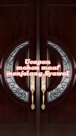 Ucapan Mohon Maaf