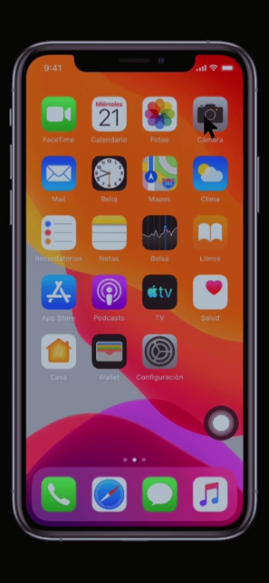 Câmera do iphone