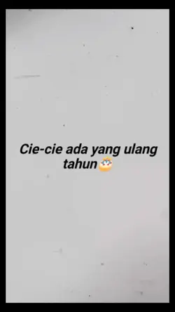 ulang tahun