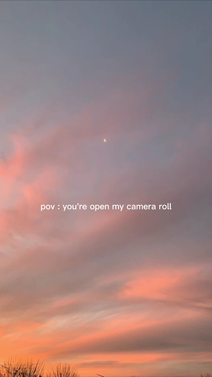 Pov: rolo da câmera