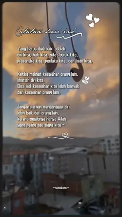 Catatan Hari Ini