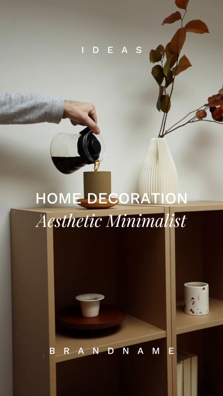 Minimalist Style Mga Ideya sa Dekorasyon ng Bahay para sa Promotion Furniture Product