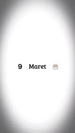HBD 9 Maret ๐