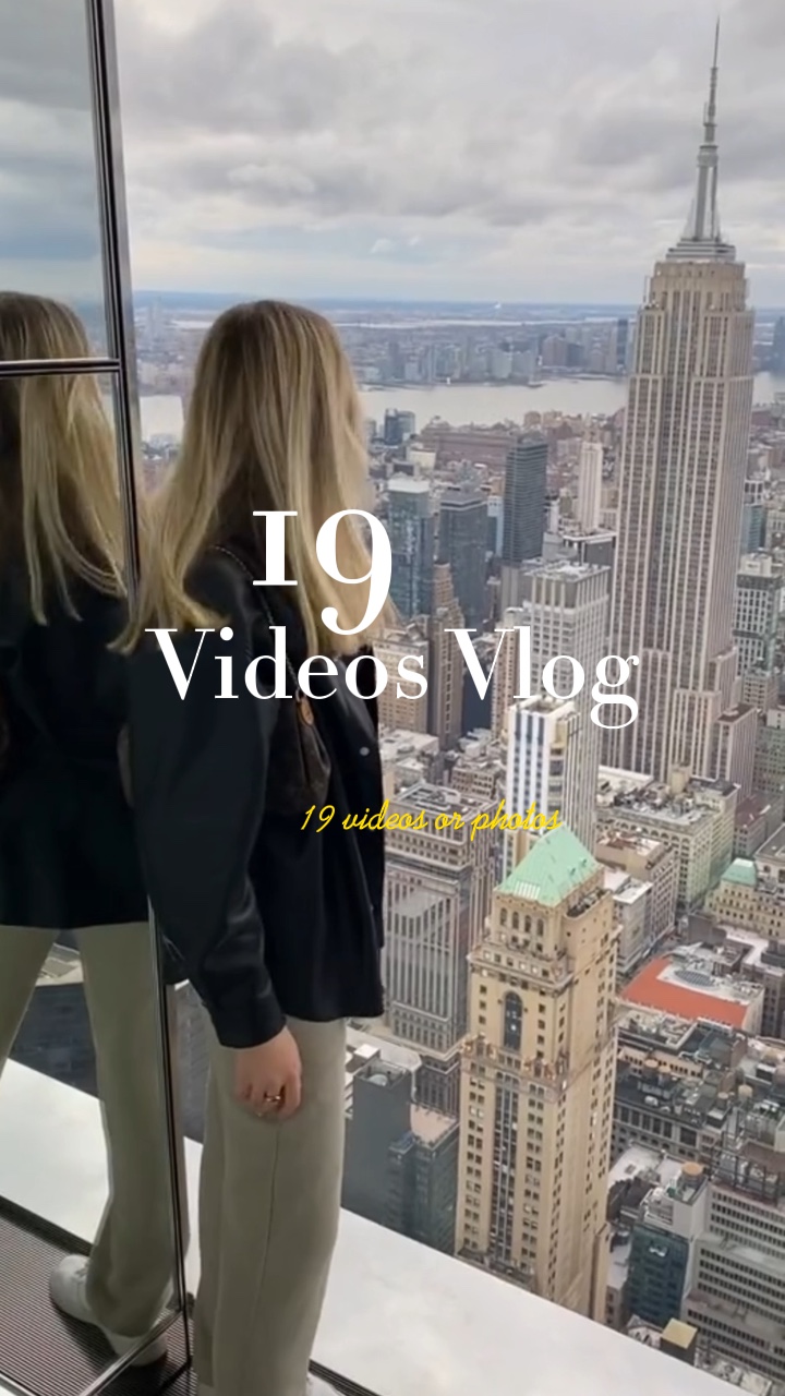 19 vídeos vlog