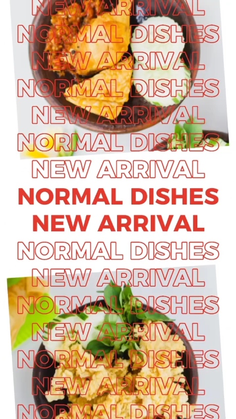 Normal Dishes New Arrival Product