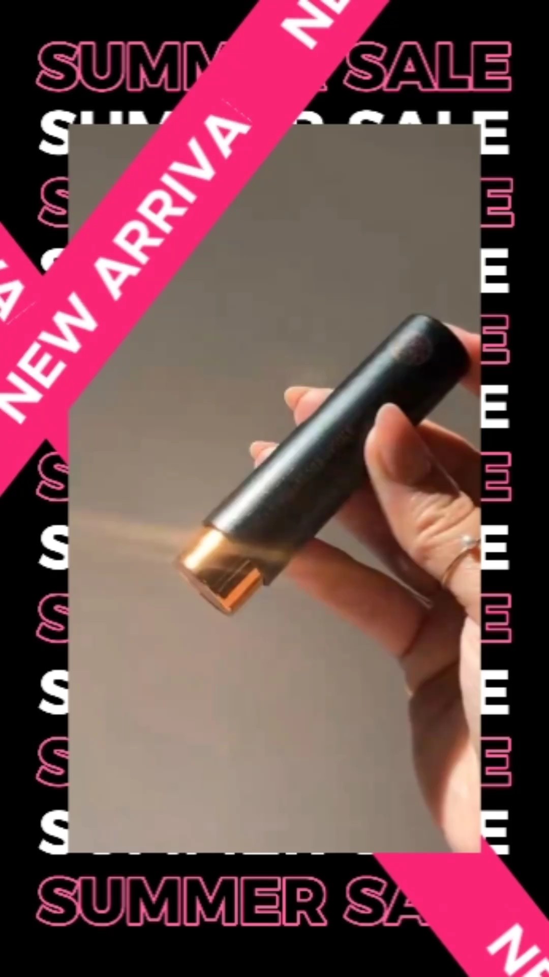 Vente d'été de produits de maquillage | Rose noir, style simple 