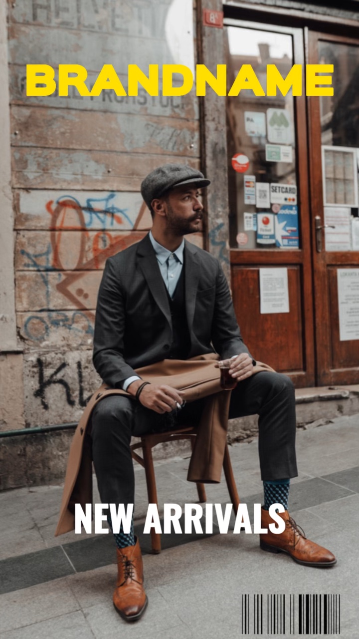 Men’s Leather Shoes Display
