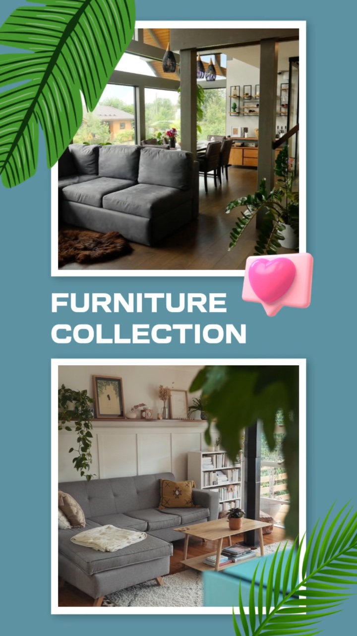 Nova coleção de móveis em estilo colagem!