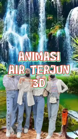 ANIMASI AIR TERJUN