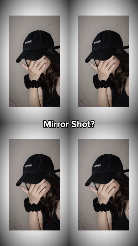 Spiegelaufnahme