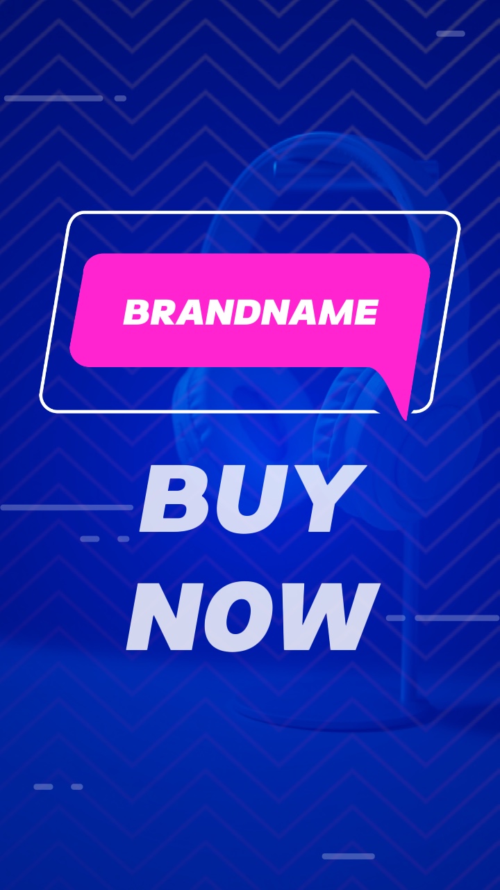 Promoção de fone de ouvido criativo