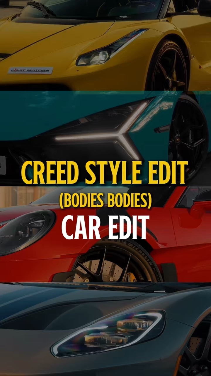 Creed style car edit