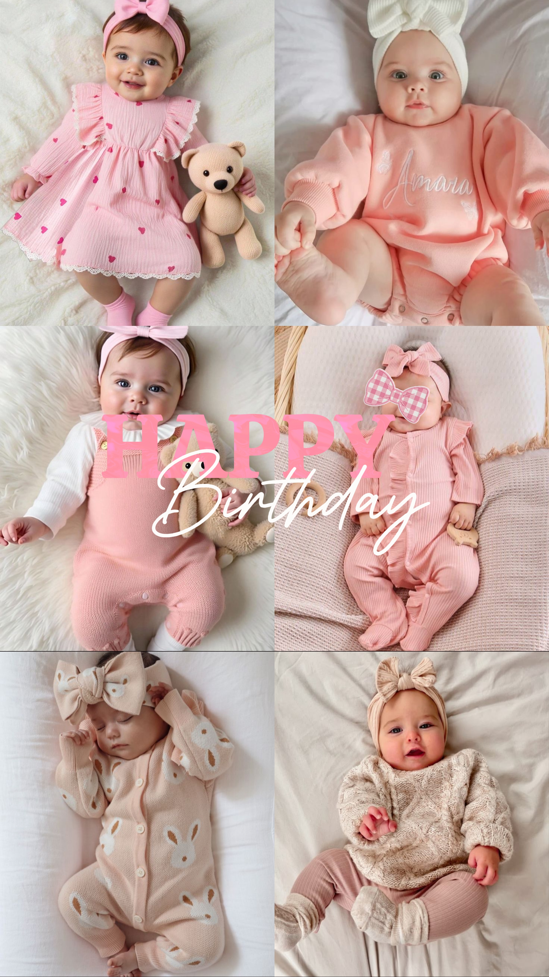 Birthday baby cute